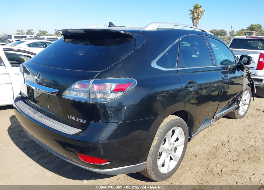 2010 LEXUS RX 350 VIN: 2T2ZK1BA9AC001390