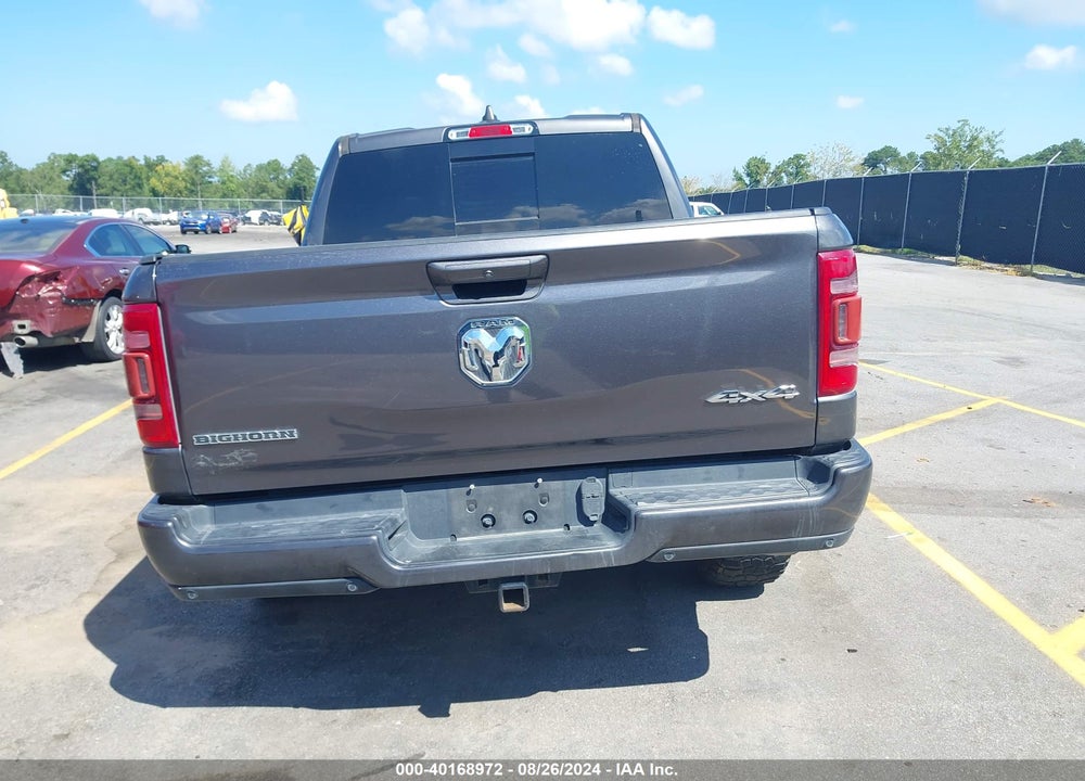 2019 RAM 1500 BIG HORN/LONE STAR 4X4 5'7 BOX VIN: 1C6RRFFG9KN753270