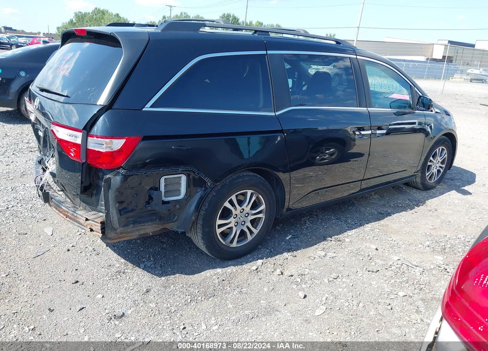 2011 HONDA ODYSSEY EX-L VIN: 5FNRL5H60BB102794