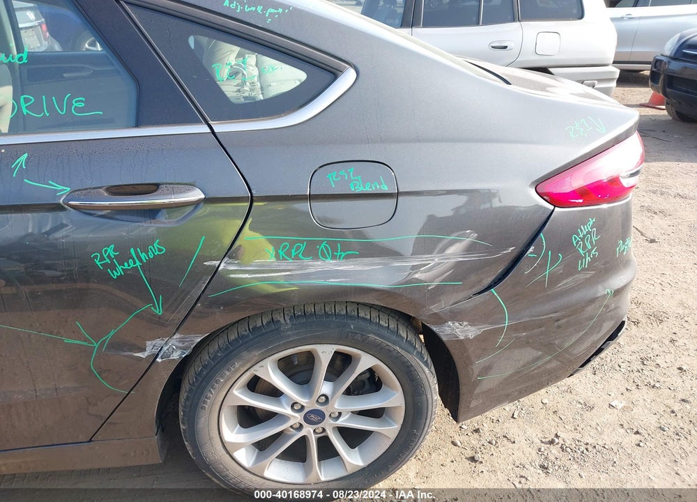 2020 FORD FUSION HYBRID SEL VIN: 3FA6P0MU3LR263600