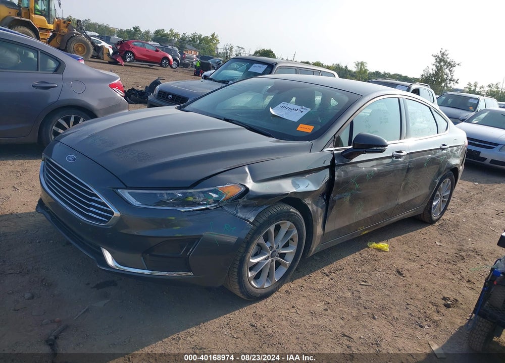 2020 FORD FUSION HYBRID SEL VIN: 3FA6P0MU3LR263600