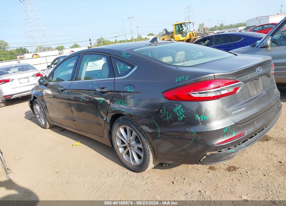 2020 FORD FUSION HYBRID SEL VIN: 3FA6P0MU3LR263600