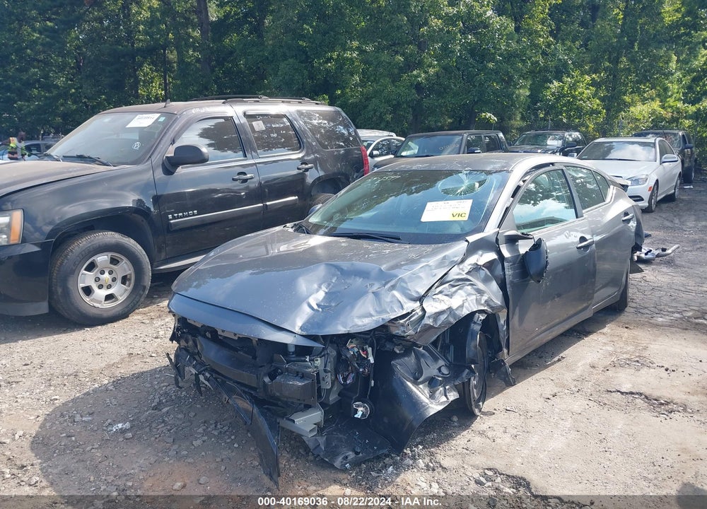 2024 NISSAN SENTRA S XTRONIC CVT VIN: 3N1AB8BVXRY336668
