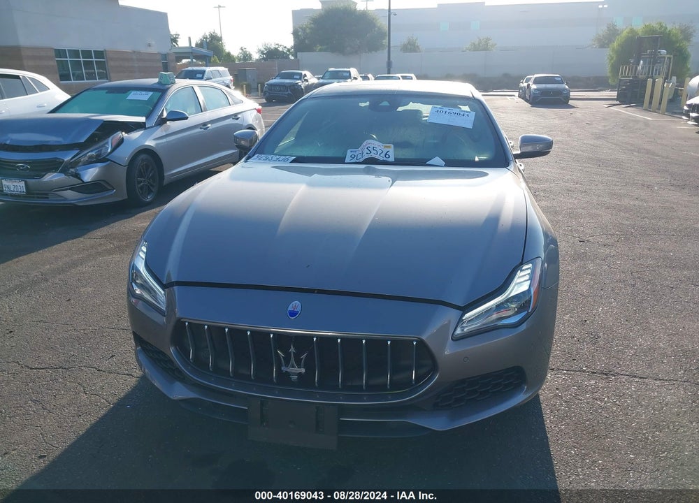2018 MASERATI QUATTROPORTE S VIN: ZAM56YPA3J1270980