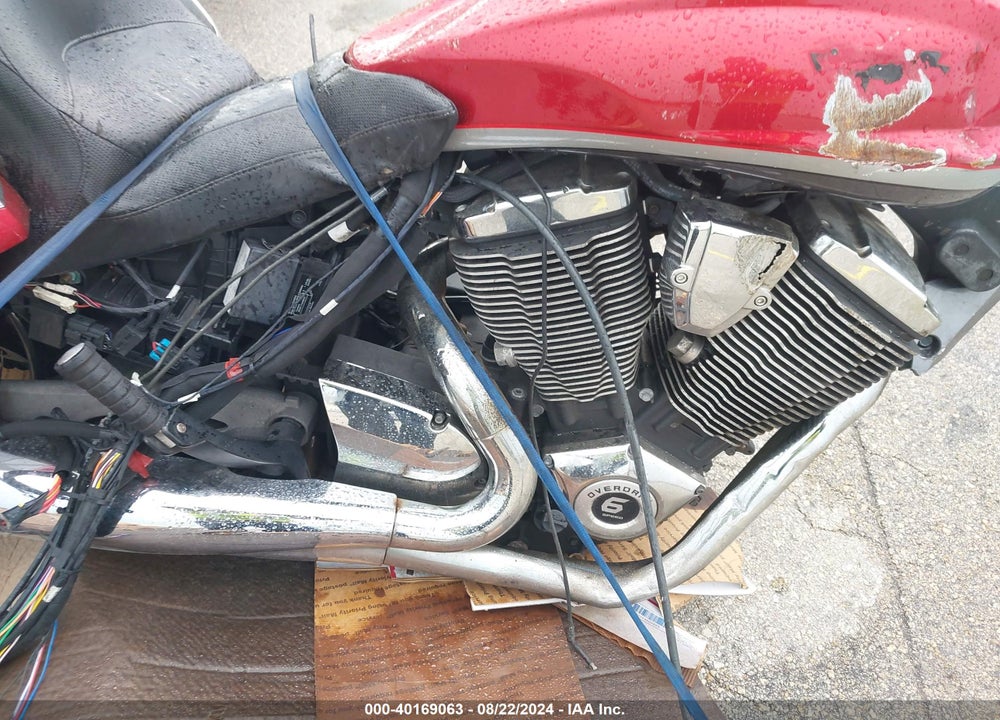 2015 VICTORY MOTORCYCLES MAGNUM VIN: 5VPYW36N6F3039268
