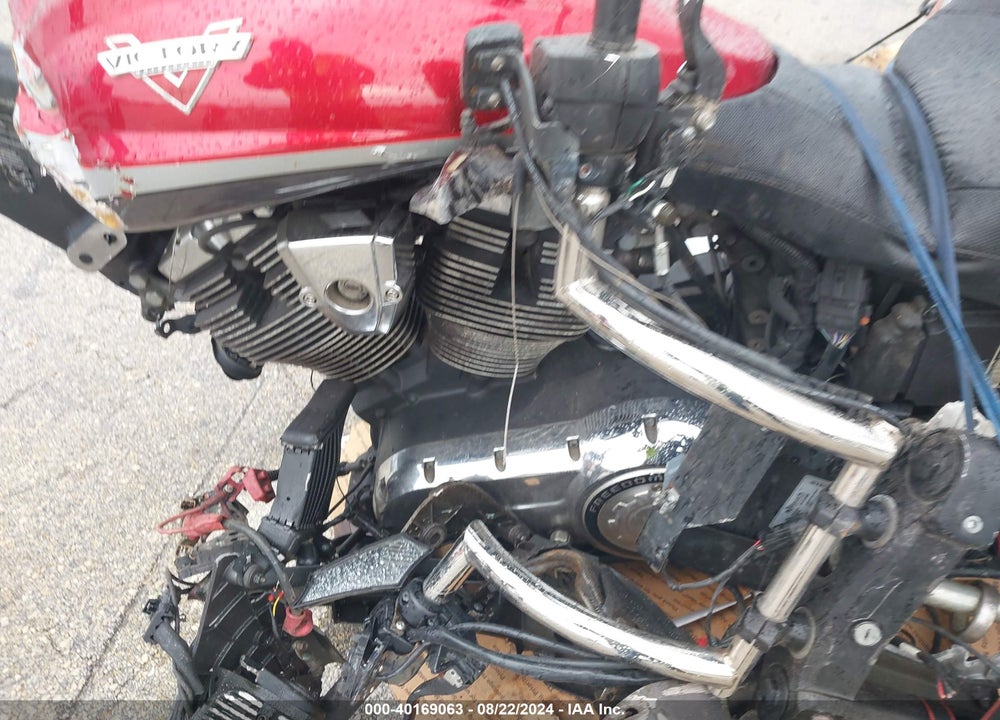 2015 VICTORY MOTORCYCLES MAGNUM VIN: 5VPYW36N6F3039268