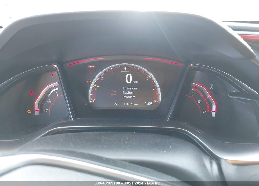 2021 HONDA CIVIC TYPE-R TOURING VIN: SHHFK8G75MU205471