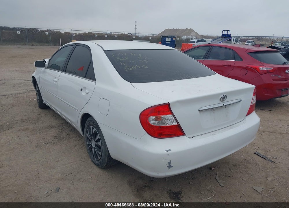 2003 TOYOTA CAMRY LE VIN: 4T1BE32K93U201477
