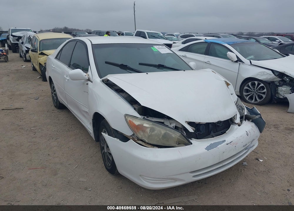 2003 TOYOTA CAMRY LE VIN: 4T1BE32K93U201477