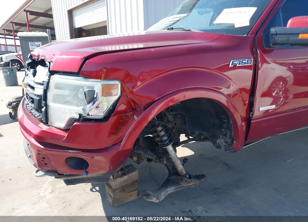 2013 FORD F-150 LIMITED VIN: 1FTFW1ET7DFB97947