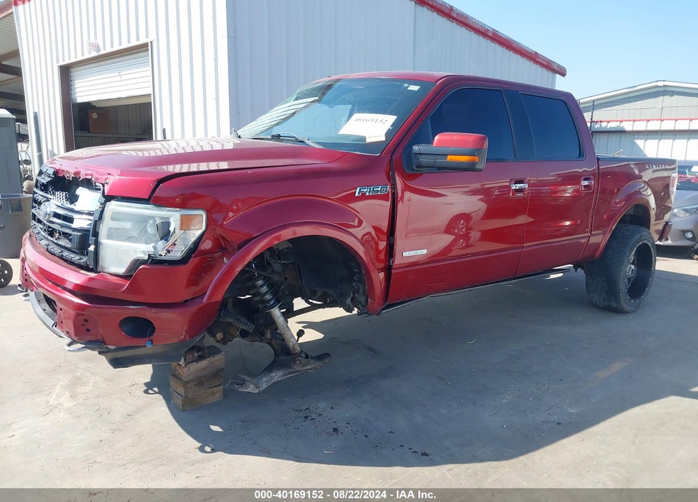 2013 FORD F-150 LIMITED VIN: 1FTFW1ET7DFB97947