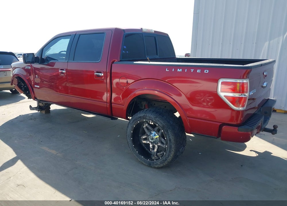 2013 FORD F-150 LIMITED VIN: 1FTFW1ET7DFB97947
