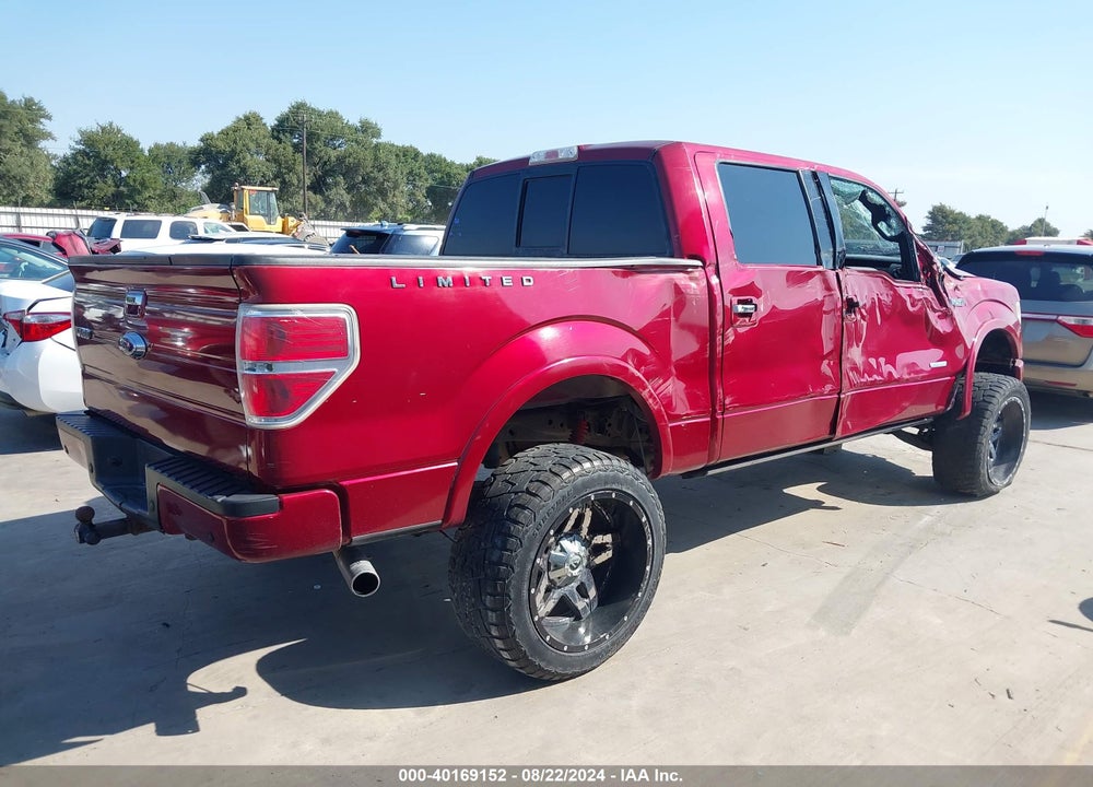 2013 FORD F-150 LIMITED VIN: 1FTFW1ET7DFB97947