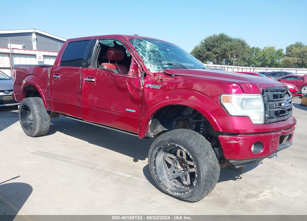 2013 FORD F-150 LIMITED VIN: 1FTFW1ET7DFB97947