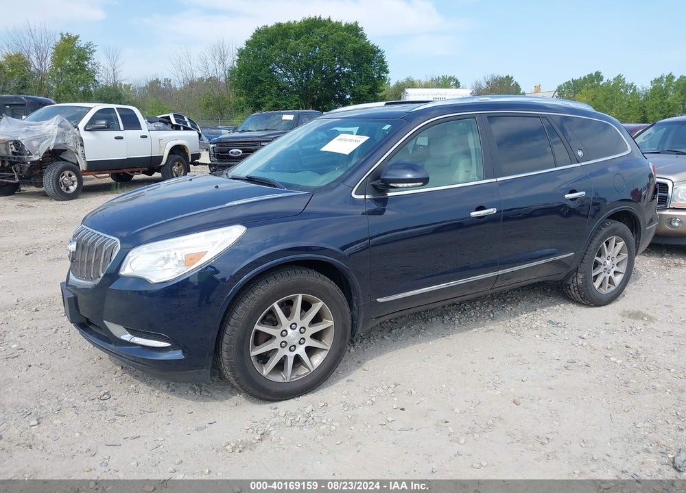 2016 BUICK ENCLAVE LEATHER VIN: 5GAKVBKD4GJ297544