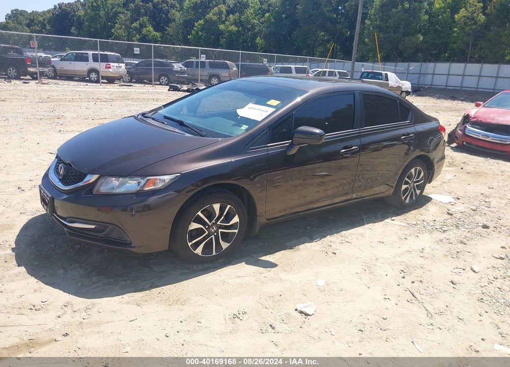 2014 HONDA CIVIC EX VIN: 2HGFB2F8XEH531014