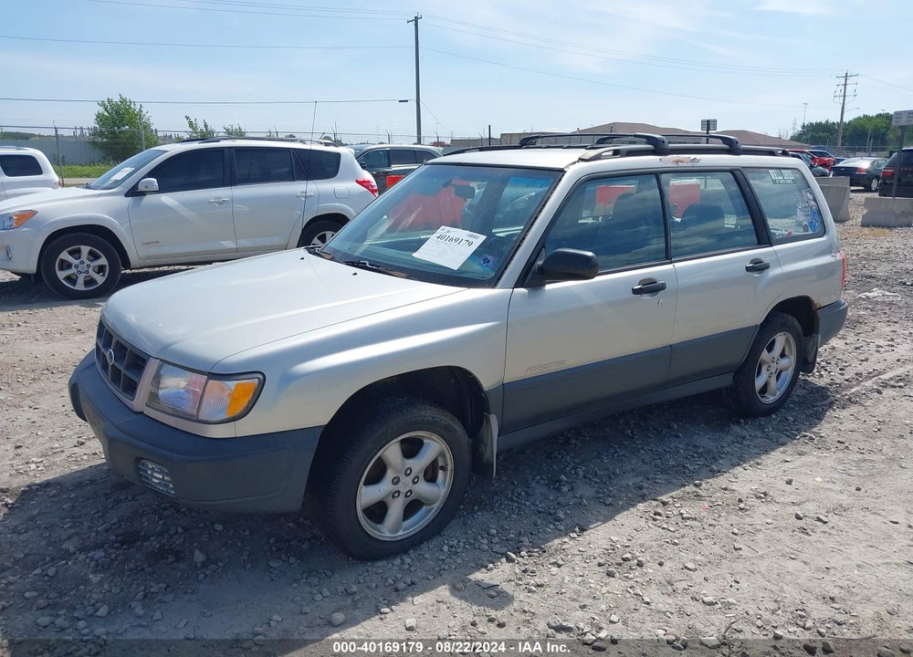 1999 SUBARU FORESTER L VIN: JF1SF6359XH701512