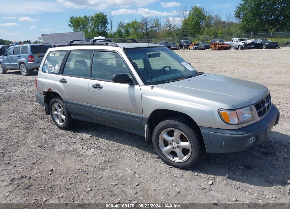1999 SUBARU FORESTER L VIN: JF1SF6359XH701512