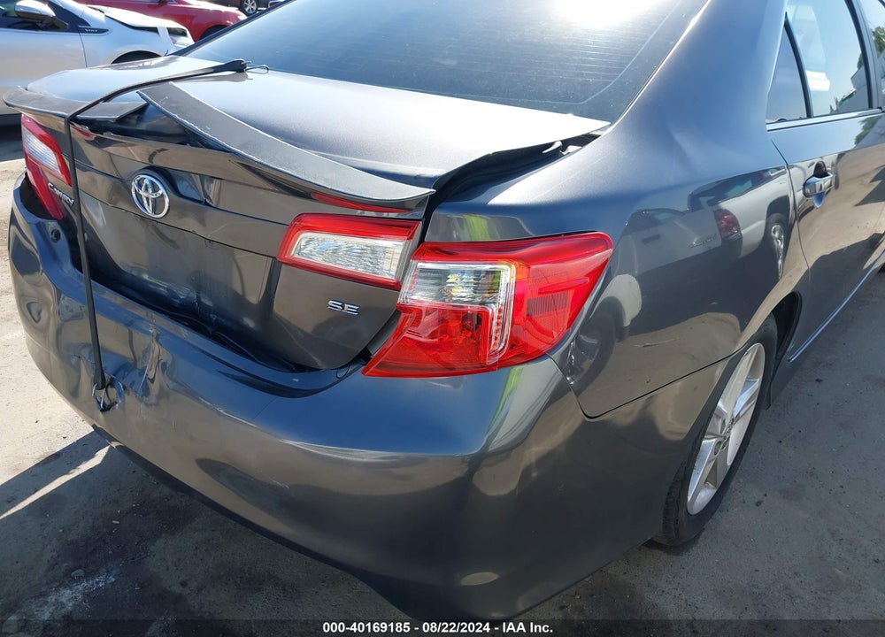 2013 TOYOTA CAMRY SE VIN: 4T1BF1FK8DU670752