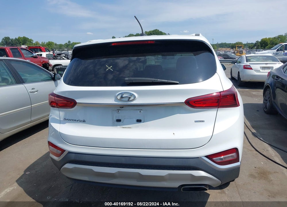 2019 HYUNDAI SANTA FE SE VIN: 5NMS2CAD0KH131891