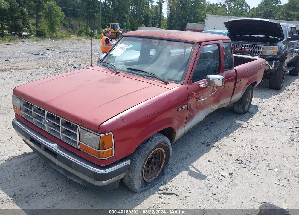 1992 FORD RANGER SUPER CAB VIN: 1FTCR14X3NPA17146
