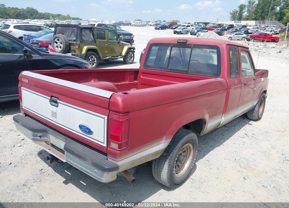 1992 FORD RANGER SUPER CAB VIN: 1FTCR14X3NPA17146