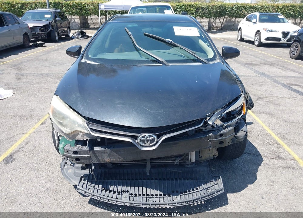 2016 TOYOTA COROLLA LE VIN: 5YFBURHE7GP396784