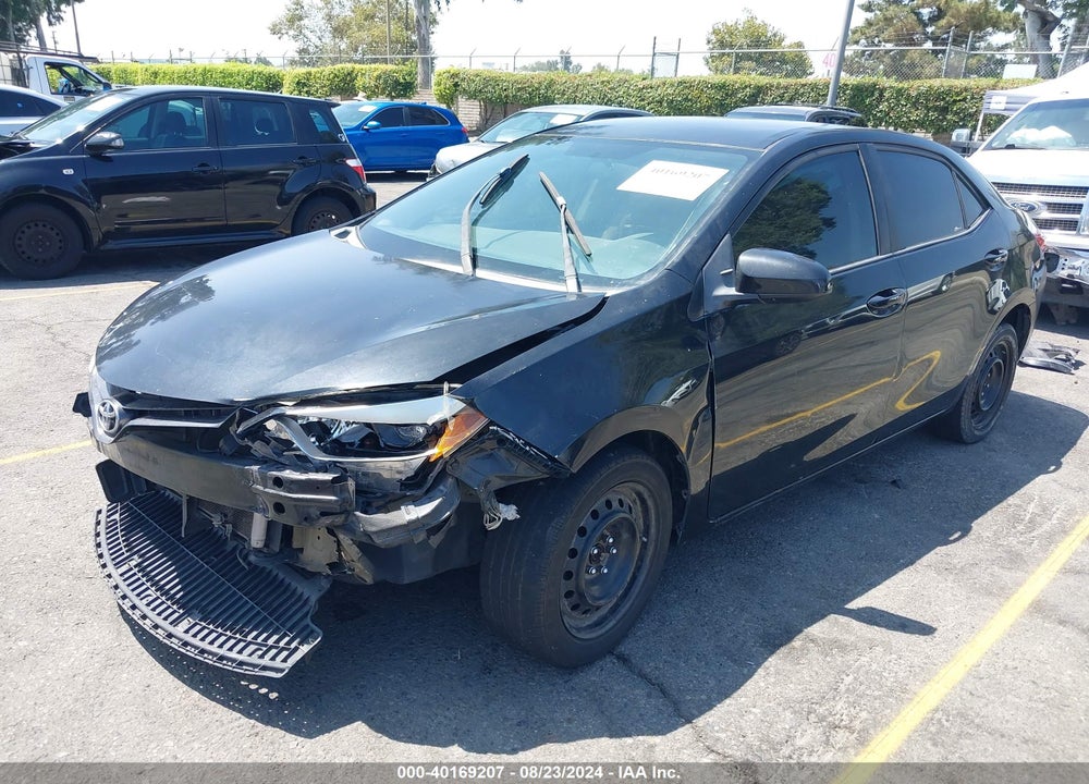 2016 TOYOTA COROLLA LE VIN: 5YFBURHE7GP396784