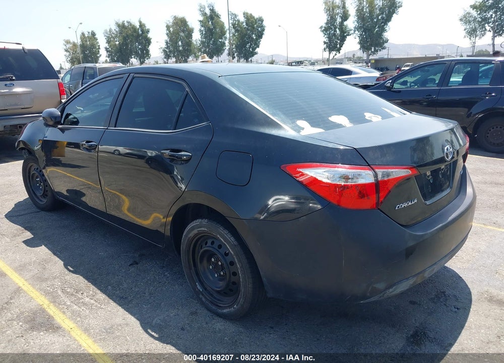2016 TOYOTA COROLLA LE VIN: 5YFBURHE7GP396784