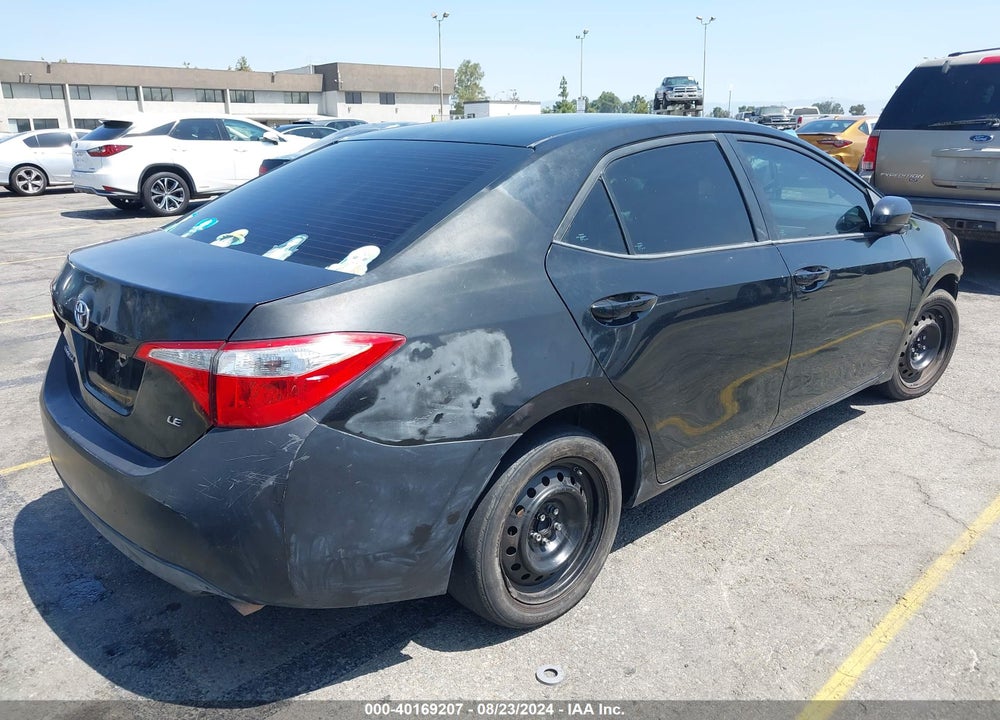 2016 TOYOTA COROLLA LE VIN: 5YFBURHE7GP396784