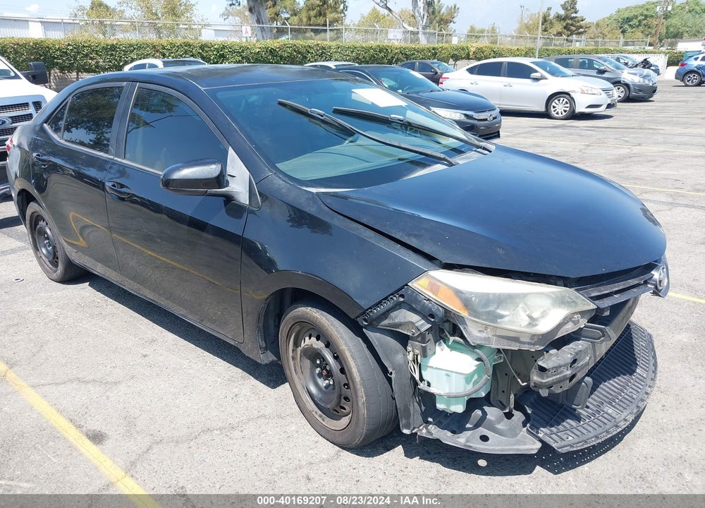 2016 TOYOTA COROLLA LE VIN: 5YFBURHE7GP396784