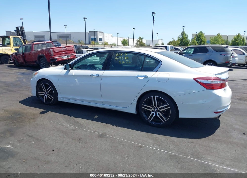 2016 HONDA ACCORD SPORT VIN: 1HGCR2F51GA158919