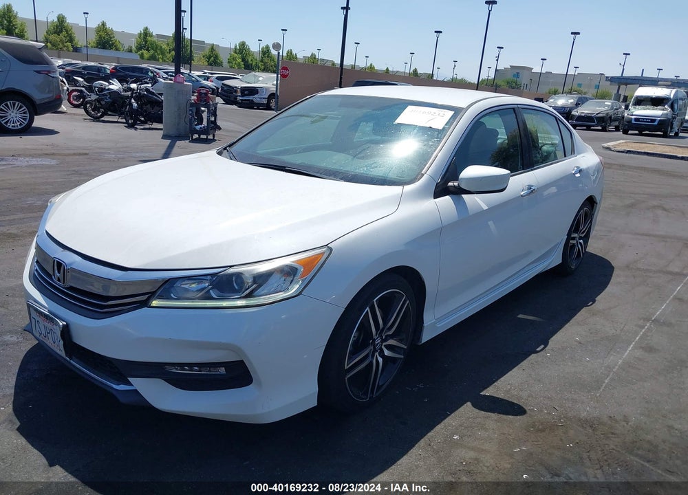 2016 HONDA ACCORD SPORT VIN: 1HGCR2F51GA158919