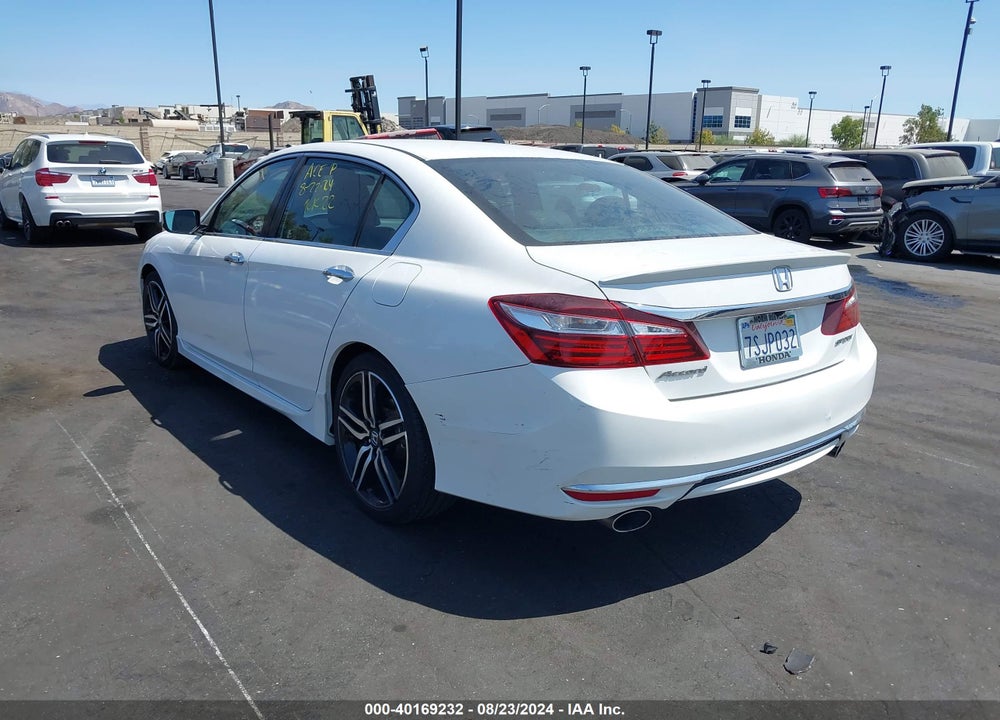 2016 HONDA ACCORD SPORT VIN: 1HGCR2F51GA158919