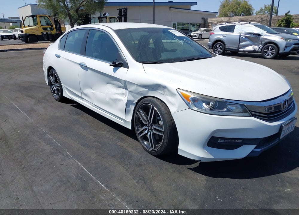 2016 HONDA ACCORD SPORT VIN: 1HGCR2F51GA158919