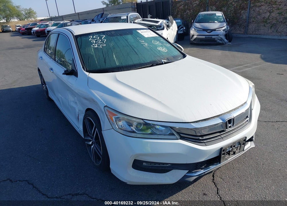 2016 HONDA ACCORD SPORT VIN: 1HGCR2F51GA158919