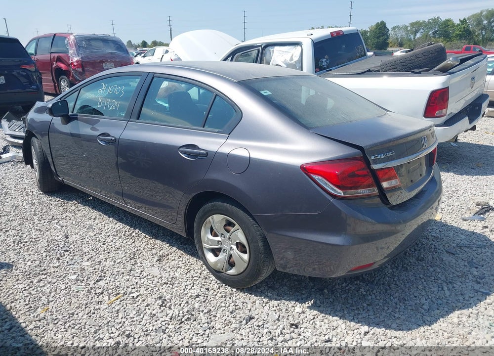 2015 HONDA CIVIC LX VIN: 19XFB2F59FE016958
