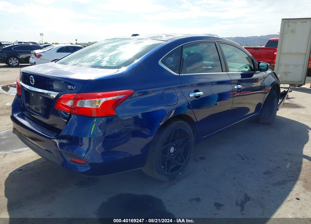 2016 NISSAN SENTRA SV VIN: 3N1AB7AP0GY256631