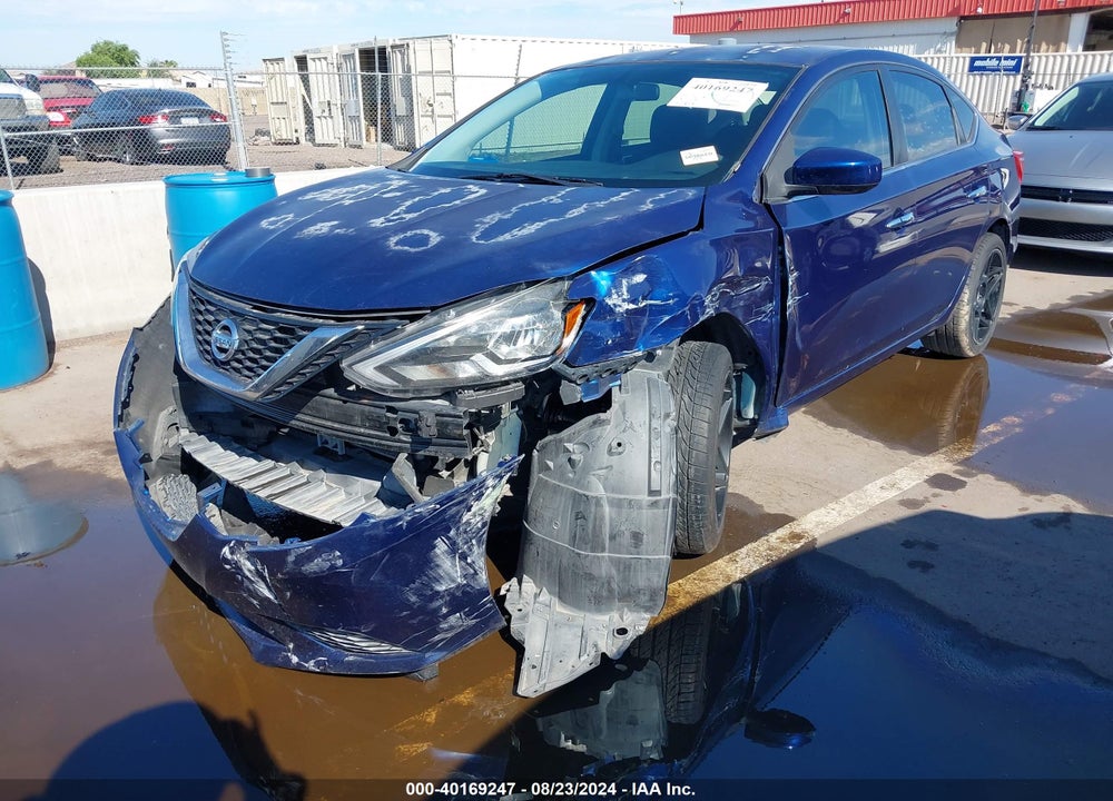 2016 NISSAN SENTRA SV VIN: 3N1AB7AP0GY256631