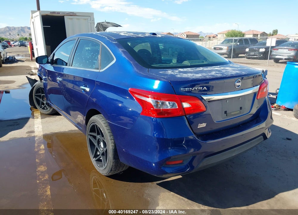 2016 NISSAN SENTRA SV VIN: 3N1AB7AP0GY256631