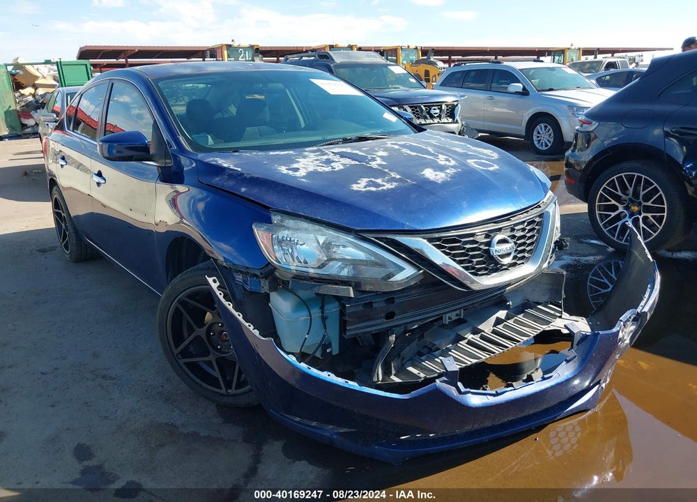 2016 NISSAN SENTRA SV VIN: 3N1AB7AP0GY256631