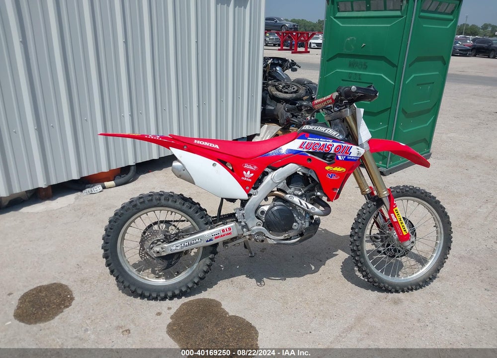 2018 HONDA CRF450 RX VIN: JH2PE07C7JK100111