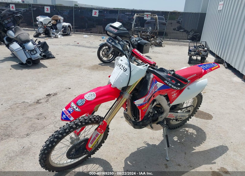 2018 HONDA CRF450 RX VIN: JH2PE07C7JK100111