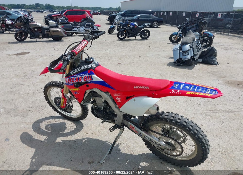 2018 HONDA CRF450 RX VIN: JH2PE07C7JK100111
