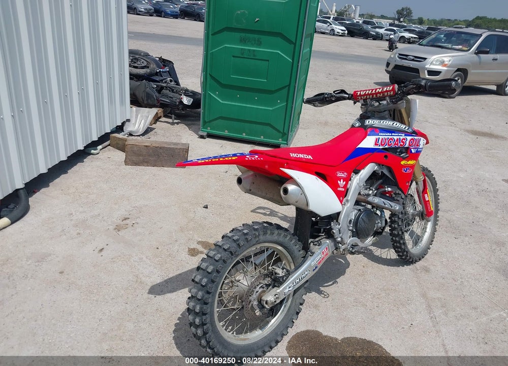 2018 HONDA CRF450 RX VIN: JH2PE07C7JK100111
