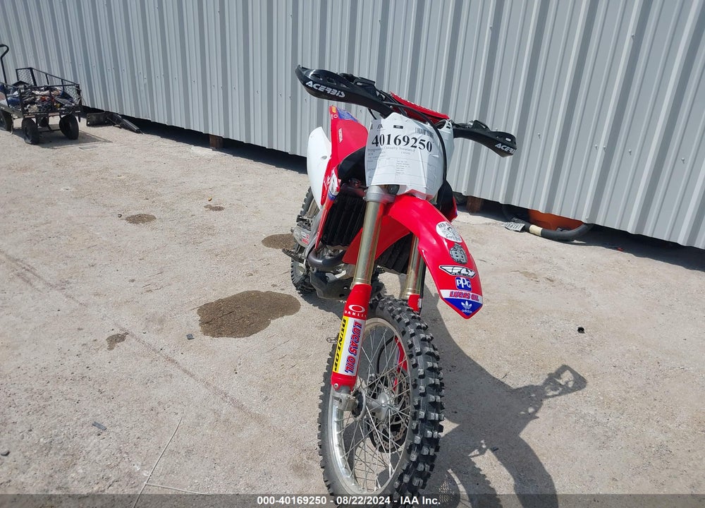 2018 HONDA CRF450 RX VIN: JH2PE07C7JK100111