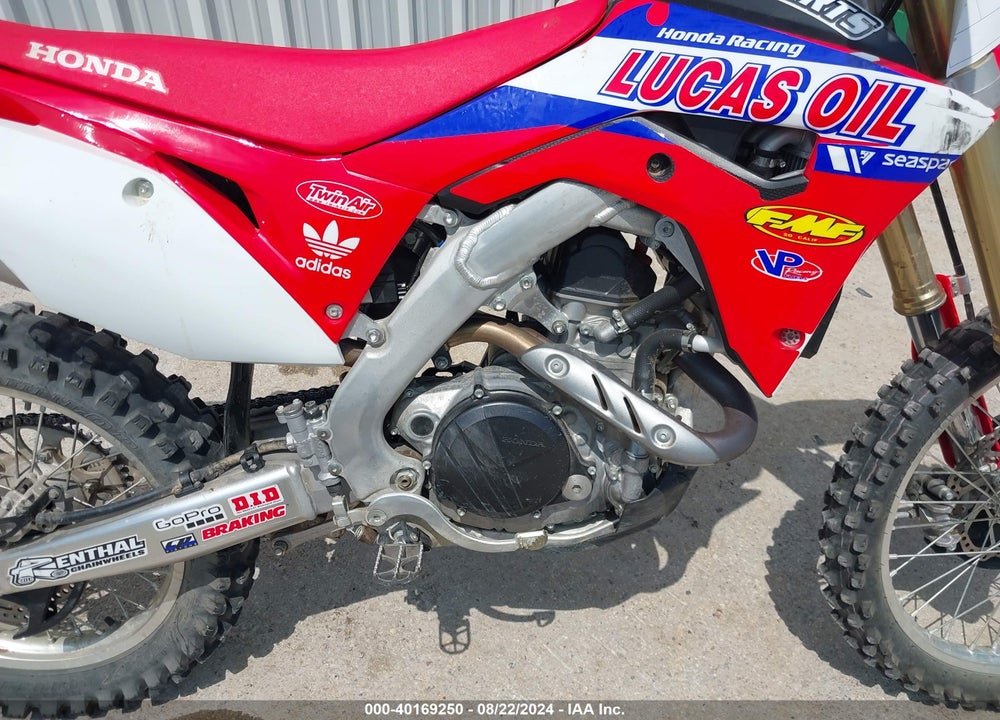 2018 HONDA CRF450 RX VIN: JH2PE07C7JK100111