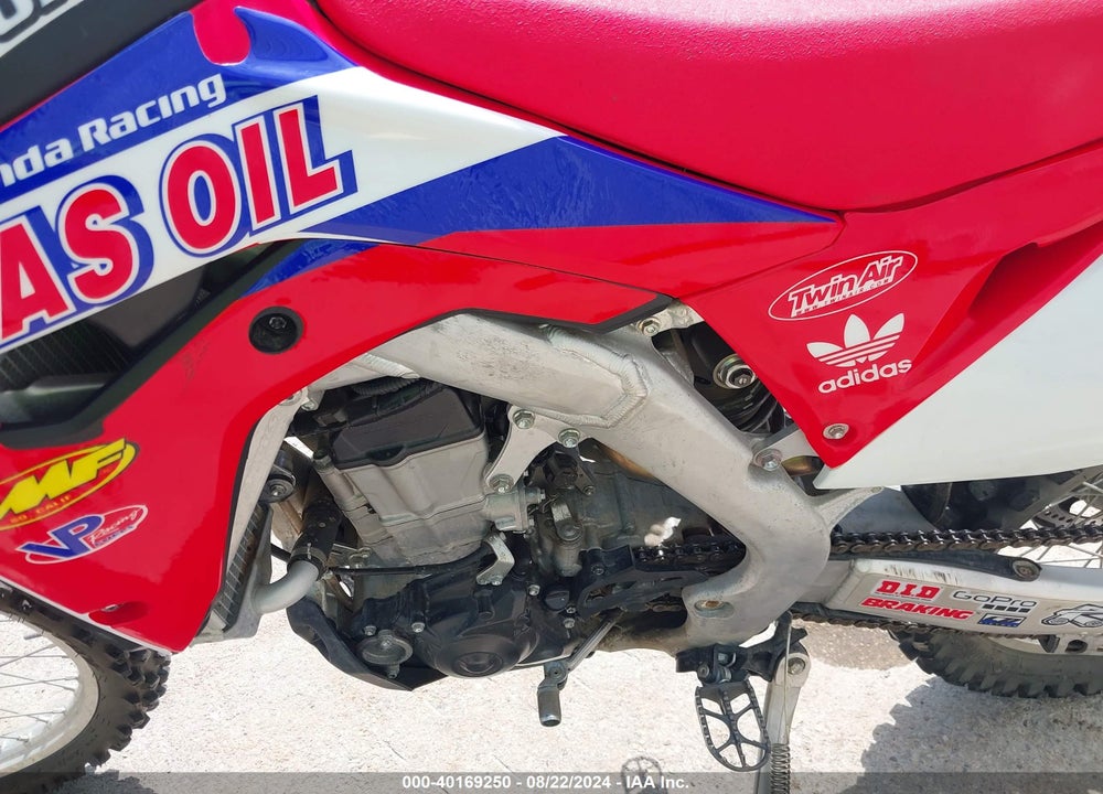 2018 HONDA CRF450 RX VIN: JH2PE07C7JK100111