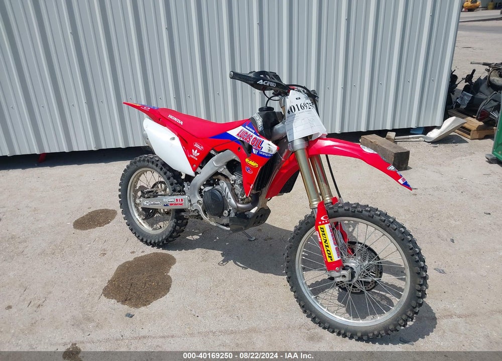 2018 HONDA CRF450 RX VIN: JH2PE07C7JK100111