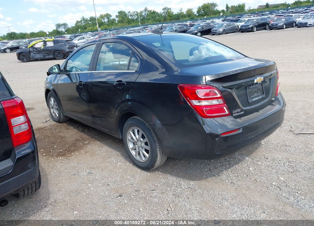 2017 CHEVROLET SONIC LT AUTO VIN: 1G1JD5SH4H4163594
